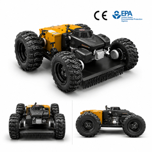 <span class=keywords><strong>Cortacésped</strong></span> Robótico <span class=keywords><strong>Eléctrico</strong></span> Vigorun de 4 Tiempos a Gasolina VTW550 con Ruedas de Larga Duración y Control Remoto para Granjas Eólicas - Product Image 2