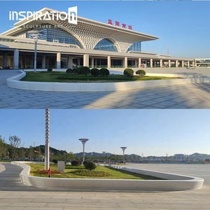 Cảm hứng GRC nhà sản xuất tùy chỉnh Thông tư kiến trúc bê tông đúc sẵn cây ghế Surround - Product Image 5