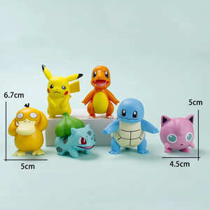 Statuetta in PVC Personalizzata di Mostro Cartoonesco, Decorazione da Scrivania in Stile Anime per Regali di Compleanno e Collezione - Product Image 2
