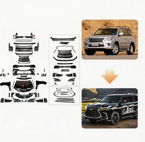 Kits de carrosserie neufs pour LX570, mise à niveau 2016, kit carrosserie extérieur, pare-chocs, calandre, ailes pour <span class=keywords><strong>Lexus</strong></span> 570 2008-2015 - Product Image 1