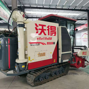 Cosechadora Combinada Nueva de 130 Caballos de Fuerza, Fabricada en China, con Cabina y Motor de Transmisión por Engranajes para Cosechar Trigo, Maíz, Sorgo y Arroz - Product Image 4