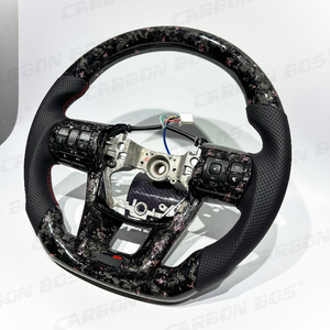 Volante de Carreras Personalizado para <span class=keywords><strong>Toyota</strong></span> Supra con Luz LED, Fibra de Carbono y Gamuza Auténtica, Nuevo - Product Image 2