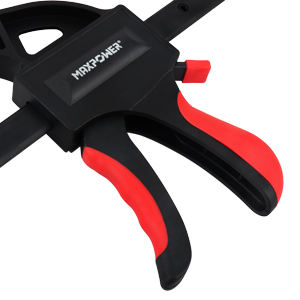 Penjepit Plastik MAXPOWER Quick Ratchet F <span class=keywords><strong>Clamp</strong></span>, Penjepit Kayu Adjustable, Alat Perkakas Pertukangan - Product Image 5