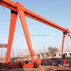 Single Portal <strong>Crane</strong> for Factories Grua 1/3/5/8/10/15ton <strong>Rail</strong> <strong>Mounted</strong> Goliath <strong>Crane</strong> Lifting Equipment Workshop Truss <strong>Gantry</strong> <strong>Crane</strong> - Product Image 2