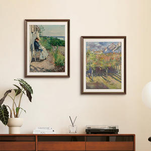 Français rétro nature morte huile sur toile salon peinture décorative pour chambre chevet suspendu couloir allée murale - Product Image 3