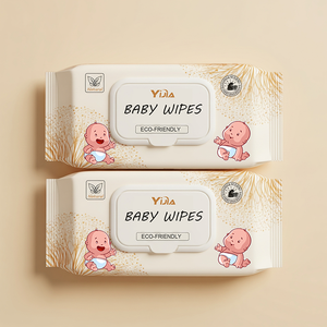 100% biodégradable naturel biologique jetable en gros bébé lingettes humides peau sensible soins doux sans parfum <span class=keywords><strong>Parent</strong></span> meilleur choix - Product Image 3