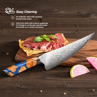 Ensemble de couteaux de cuisine Damas à prix raisonnable, couteaux Santoku, utilitaires, Nakiri, en acier VG10, ensemble de couteaux japonais haut de gamme