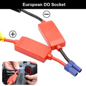 Pinces crocodiles <span class=keywords><strong>pour</strong></span> booster de démarrage de voiture, démarrage d'urgence de voiture, alimentation 12V 200A, <span class=keywords><strong>pince</strong></span> de câble, batterie de stockage, <span class=keywords><strong>pince</strong></span> anti-retour EC5 - Product Image 5