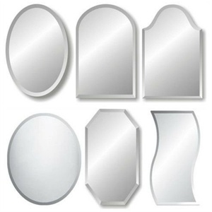 Miroir de courtoisie de luxe moderne personnalisé, finition brute et polie, pour intérieur et extérieur, vente en gros - Product Image 1
