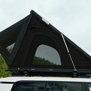 Tente de toit rigide en aluminium à montage automatique pour camping, 4 saisons, avec sac à chaussures, pour SUV - Product Image 1