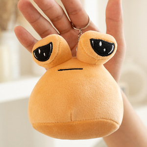 Peluche <span class=keywords><strong>Pou</strong></span> Mon animal extraterrestre, peluche courte, rembourrage en coton PP, jouet mignon - Product Image 3