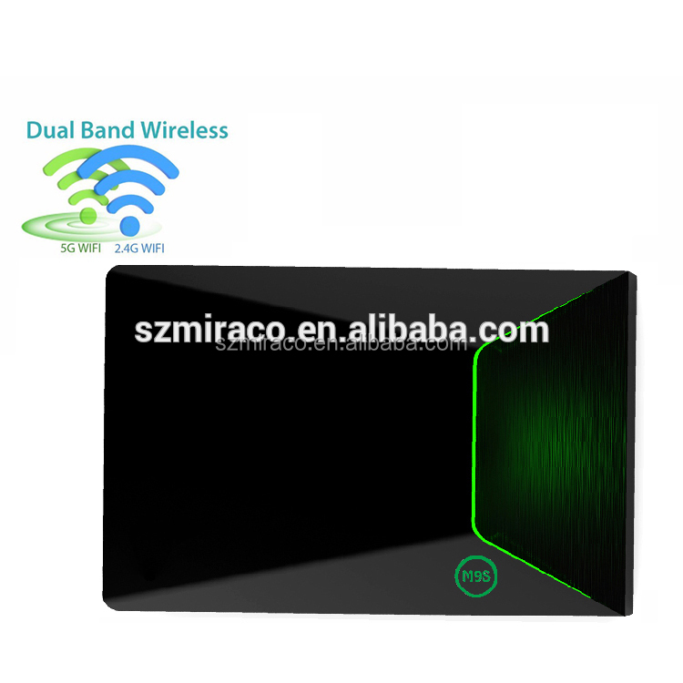 2017 nueva venta caliente M9S Z9 S912 caja superior 2 Gram 16 GROM Android 6.0 TV box para al por mayor