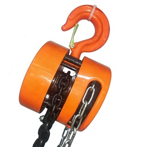 Palans à chaîne manuels de type rond HSZ à bas prix, 1 tonne, 2 tonnes, 3 tonnes, 5 tonnes, avec chaîne de charge G80 pour le levage de matériaux - Product Image 4