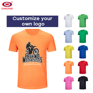Impression personnalisée 100% polyester T-shirt unisexe bricolage votre propre conception Logo/Photo/<span class=keywords><strong>texte</strong></span> entreprise équipe vêtements publicité T-shirt - Product Image 3