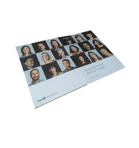 Superlieur 7.0インチLCDビデオパンフレットプレーヤーリンクされたスクリーン付きハードカバー広告パンフレット紙で作られたマーケティング用 - Product Image 5