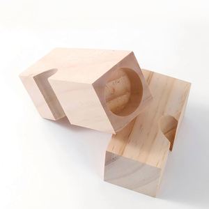 Manufacture Hot-Selling Solid Wood Heart-Shaped <b>Candle</b> Holder Stand Atmosphere Polished Finish Home Decor Gift - Product Image 3