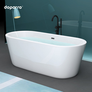 Deutsche <span class=keywords><strong>Doporro</strong></span> Ovale 1,8m Badewanne für Erwachsene Einteilige Freistehende Heim-Badezimmerwanne Hotel Gästehaus - Product Image 3