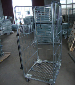 Magazijn Logistiek Opslag Draad Mesh Trolley - Product Image 1