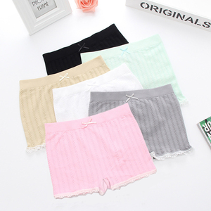 40411, venta al por mayor, pantalones cortos de seguridad <span class=keywords><strong>para</strong></span> mujer, ropa interior de encaje de cintura media, bragas coloridas sin costuras <span class=keywords><strong>para</strong></span> mujer, Calzoncillos Bóxer transpirables <span class=keywords><strong>para</strong></span> niñas - Product Image 3