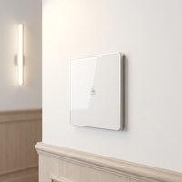 Interrupteur intelligent Wi-Fi Joey US AC 40A en verre trempé, commande tactile, application mobile, télécommande murale, compatible Google Alexa