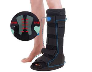 Sepatu bot berjalan orthedik, sepatu bot berjalan dengan Orthosis lutut pendek, alat rehabilitasi dan koreksi - Product Image 4