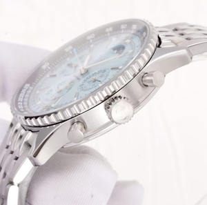 Montre mécanique de haute qualité de style aviation avec cadran étoilé - Product Image 5