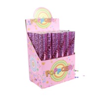 Fournitures de fête de fête tenue dans la main feuille papier confettis canon fête Popper pour la décoration de mariage d'anniversaire