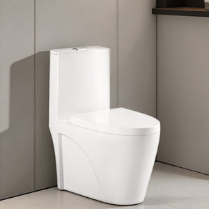 WC monobloc en céramique au design moderne, double chasse, siphon en P/S, fixation au sol, garantie 5 ans, prix économique <span class=keywords><strong>CORONIS</strong></span> - Product Image 2
