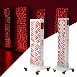 Panneau de luminothérapie LED infrarouge sur pied GLPE 2026 à 7 longueurs d'onde (630-1060 nm) pour la maison, la salle de sport et le bien-être – Vente directe usine, ODM - Product Image 1