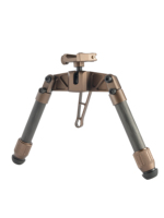 Support de tir léger en fibre de carbone haute résistance, bipied tactique super robuste pour la sécurité, compatible Arca Linkogear