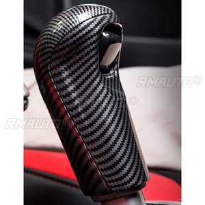 Cache-poignée de levier de vitesse, garniture de levier de vitesse, kit de garniture de pommeau de levier de vitesse pour Honda Fit GK5 2014-2018, accessoires auto - Product Image 1