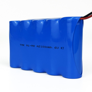 A210K/T 6V 공장 직접 2100mAh 6V <span class=keywords><strong>Ni</strong></span>-<span class=keywords><strong>MH</strong></span> 휴대용 및 실외 비상등 용 배터리 충전식 Nimh 배터리 팩