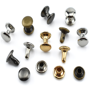 Clous tubulaires métalliques à double capuchon avec pince à poinçonner et kit d'outils <span class=keywords><strong>de</strong></span> fixation pour rivets en cuir - Product Image 3