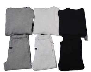 Conjunto Deportivo de Invierno de Lujo para Hombre, Pantalones Deportivos de Punto, <span class=keywords><strong>Sudadera</strong></span> con Capucha, Conjunto de <span class=keywords><strong>Jogger</strong></span>, Suéter, Ropa, <span class=keywords><strong>Sudadera</strong></span> Esencial - Product Image 1