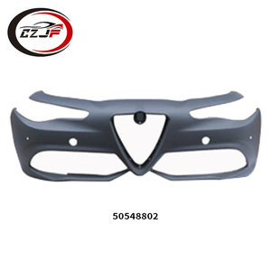 Parachoques delantero deportivo CZJF con orificio de radar para remolque para <span class=keywords><strong>Alfa</strong></span> <span class=keywords><strong>Romeo</strong></span> Giulia 2017 2018 2019 2020 50548802 - Product Image 2