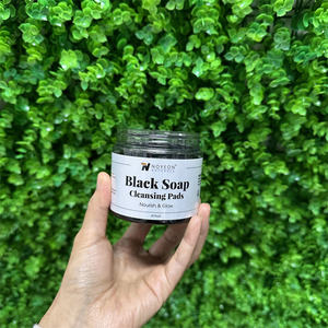 Limpiador <span class=keywords><strong>facial</strong></span> de piel africana de MOQ bajo <span class=keywords><strong>para</strong></span> <span class=keywords><strong>hombres</strong></span> Gran <span class=keywords><strong>precio</strong></span> Jabón gris a negro con cúrcuma y almohadillas de Ácido Kójico - Product Image 4