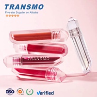 Tubes de gloss à lèvres recyclables en gros, transparents, 6 ml, emballages pour gloss à lèvres, tubes transparents pour huile à lèvres