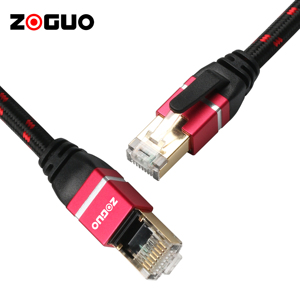 Nhà máy chất lượng cao cat8 mạng cáp 1m/5M <span class=keywords><strong>Ethernet</strong></span> LAN Cáp với 48 gam Băng thông hỗ trợ lên đến 2000MHz làm bằng đồng - Product Image 5