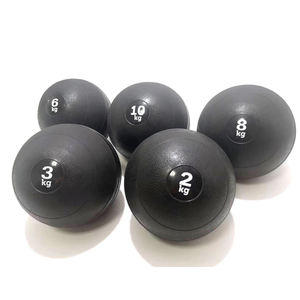 Borracha dura sólida Soft Weighted Slam Ball 2kg-20kg Medicine Ball para Core Training e portátil Gym Fitness - Product Image 3