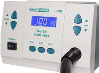 Station de retravaillage à air chaud sans plomb QUICK 861DW avec une grande puissance de 1000 W