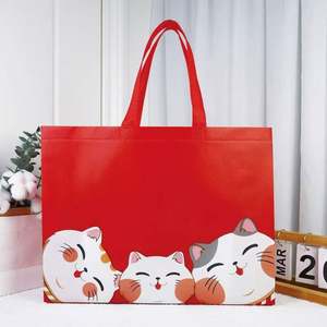 Sacs de courses imperméables pour femmes, sacs à main mignons, sacs de courses promotionnels pour supermarchés - Product Image 2