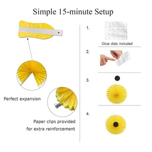 Kit de fournitures pour fête prénatale fabriqués à l'aide de l'abeille, ballons, banderoles, ballons, pour révéler le genre de l'enfant, décoration, bannière, 22 pièces - Product Image 3