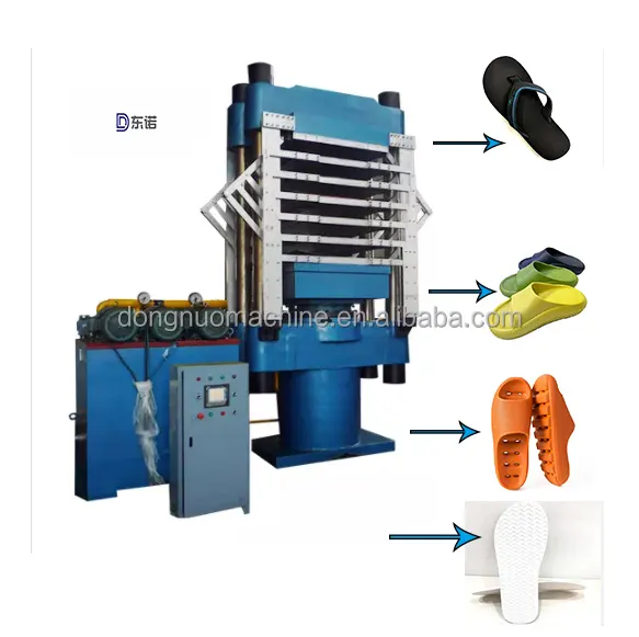 Hot selling China Top Manufacturer EVA Shoe Sole Making Machine rubber Shoe Sole Making Machine Rubber Slippers Machine