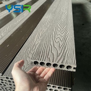 Plancher en bois composite WPC en teck 3D pour extérieur, <span class=keywords><strong>terrasse</strong></span> de jardin, <span class=keywords><strong>piscine</strong></span>, revêtement de <span class=keywords><strong>sol</strong></span> WPC - Product Image 5