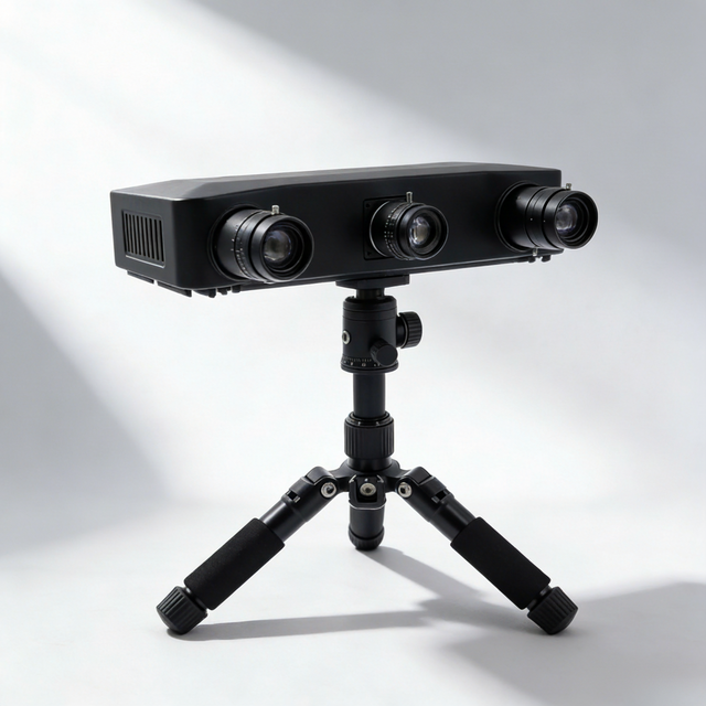 Rapid Capture Industrial High Speed 3D Scanner with CMOS Technology and USB Interface Realistic Color Reconstruction