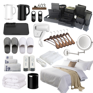 Fournitures Hôtelières Complètes Guichet Unique Kit de Fournitures Hôtelières de Luxe Ensemble d'Accueil Fournitures pour Chambre d'Hôtel - Product Image 1