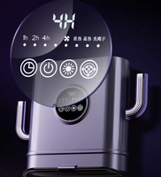 Small Size Wall-Mounted Household Electric Heater Remote Control Warm Air Bathroom Heater Quick Heating Consumer Electronics