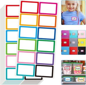 Adhesivo personalizado, pegatinas de <span class=keywords><strong>nombre</strong></span> escritas a mano, <span class=keywords><strong>etiquetas</strong></span> adhesivas para <span class=keywords><strong>libros</strong></span>, pegatinas escolares - Product Image 1