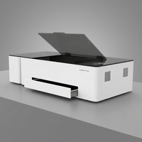 Graveur et découpeur laser CO2 de bureau VMYTH 60W 500x300mm avec autofocus, filtre HEPA et couvercle de sécurité pour acrylique, bois, cuir, lot OEM