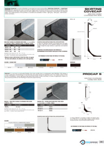 Plinthe en résine de vinyle moussée 7016 PVC pour plancher en bois flottant et collé stratifié et LVT - Product Image 4